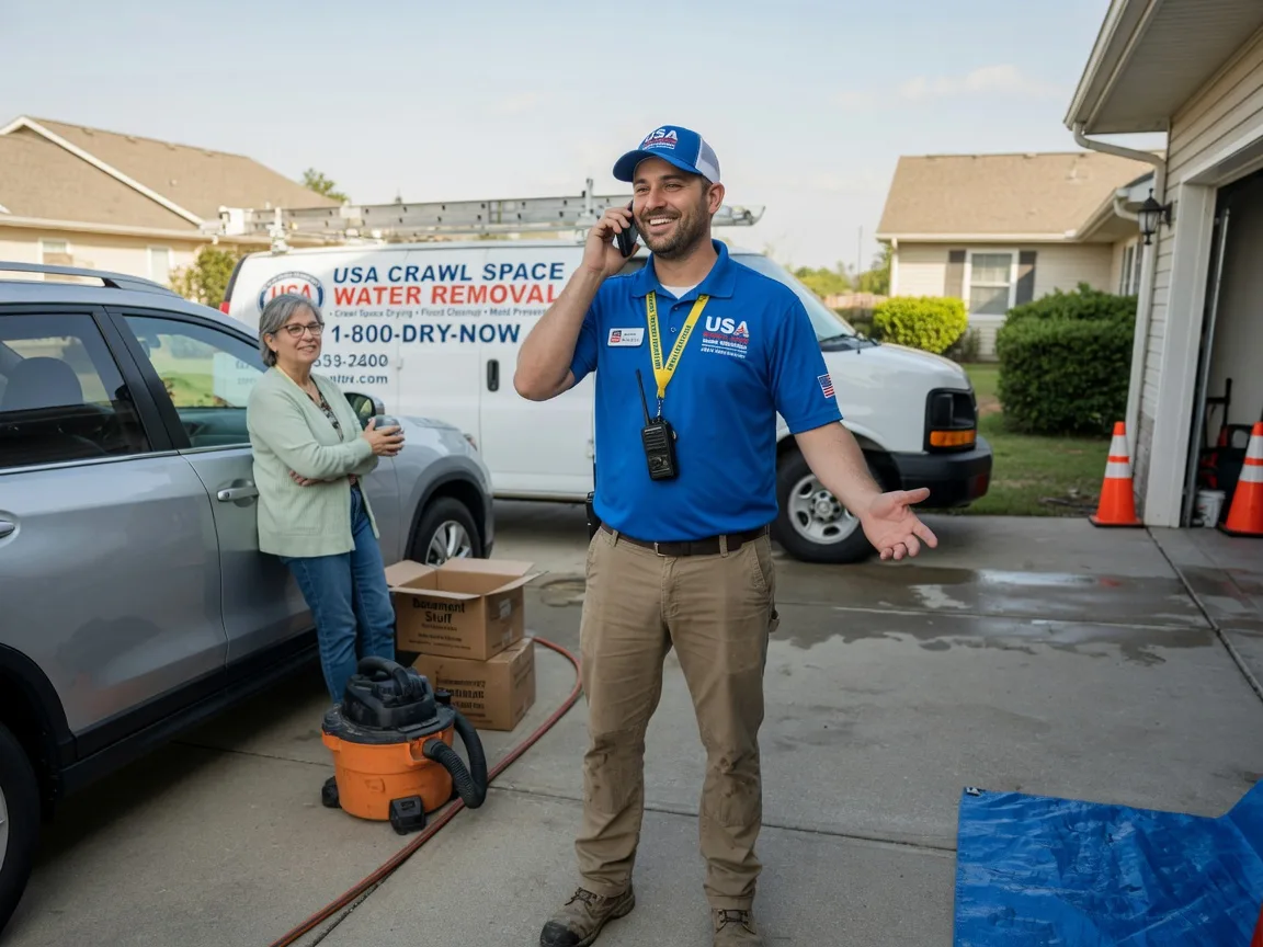 Crawl Space Water Removal Knotts Island, NC FAQs